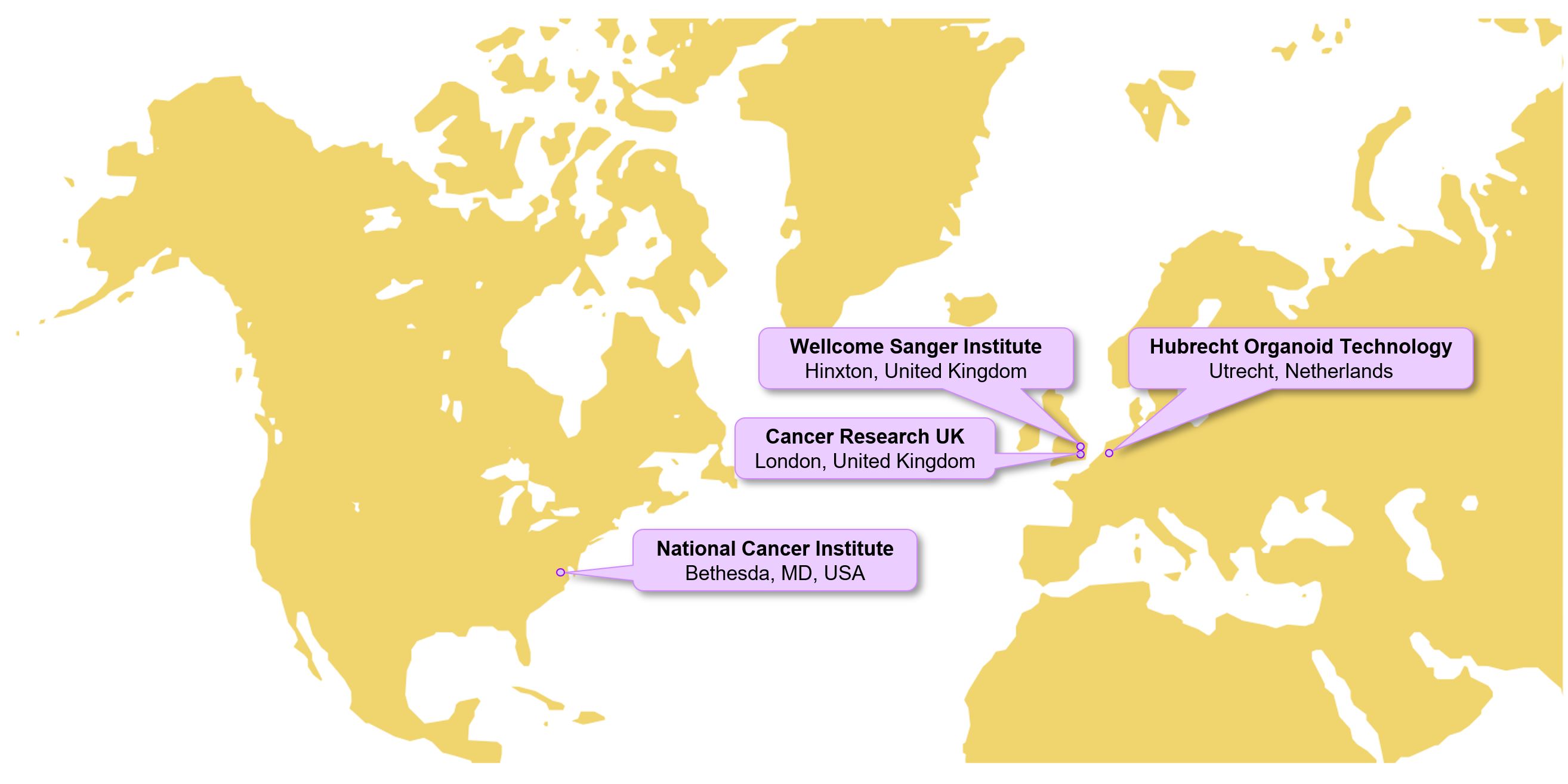 Map of HCMI Founders