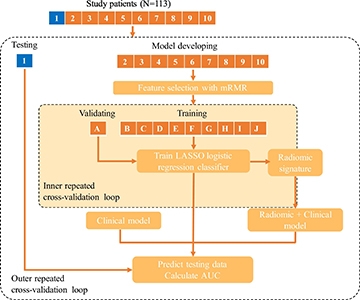 Data analysis framework embedded with nested stratified repeated cross-validation