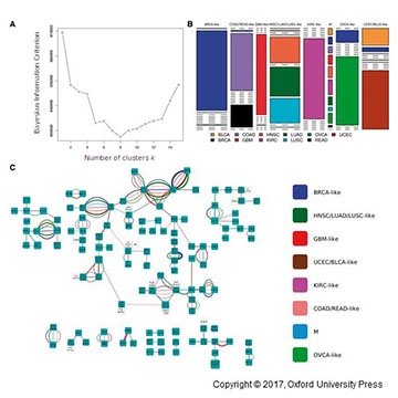 MixGlasso analysis of TCGA protein data